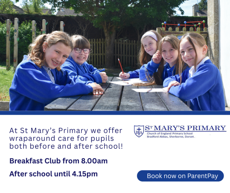 Wrap around care - St Mary‘s CE Primary School